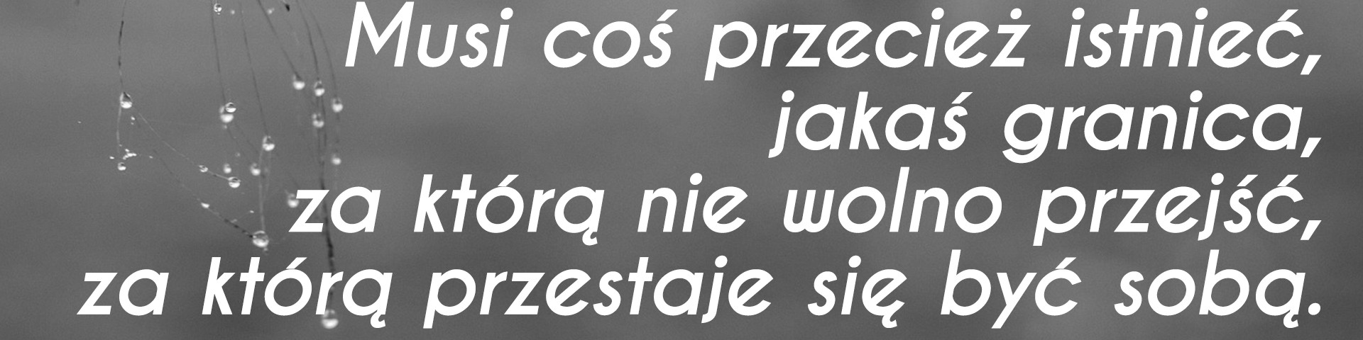 #86 Słowo na horyzoncie – granica