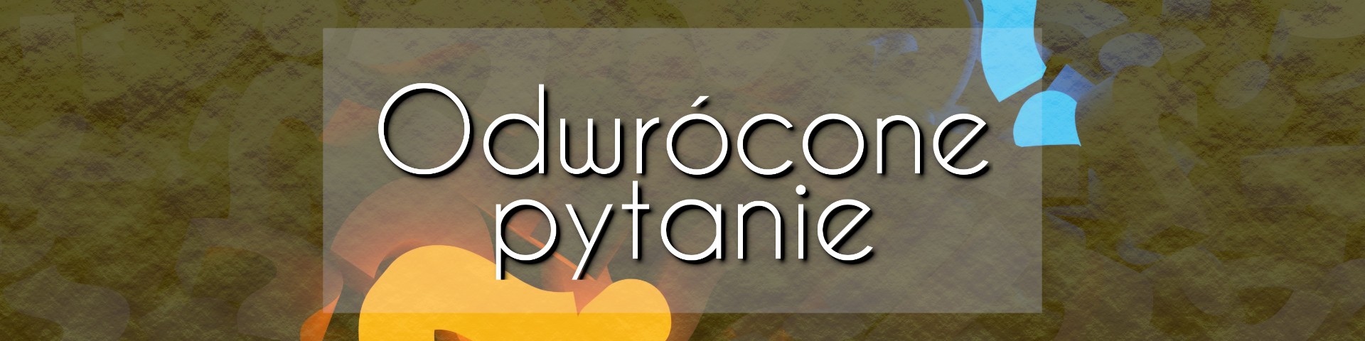 Odwrócone pytanie