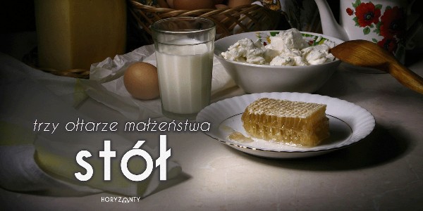 Trzy ołtarze małżeństwa — stół